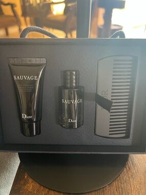 Dior Sauvage Men’s Grooming Trio — Black